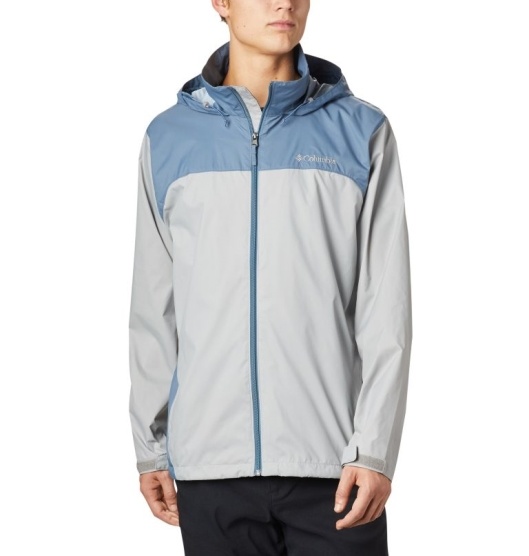 Columbia Coats Men's Rain Jacket Grey | 483-SDHZAG