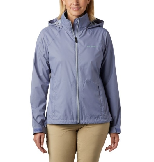 Columbia Coats Women's Rain Jacket Grey | 647-ZAXEKH