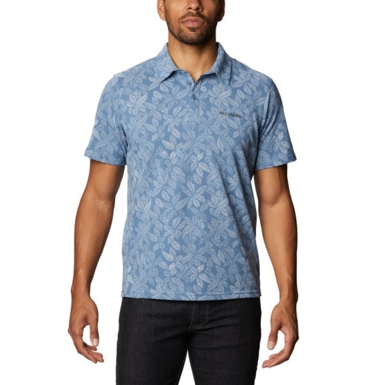 Columbia Collegiate Men's Polo Blue | 352-JUTMSX