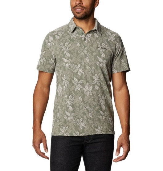 Columbia Collegiate Men's Polo Brown | 214-JYRGWF