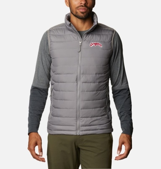 Columbia Collegiate Men's Vest Grey | 506-ECFSZJ