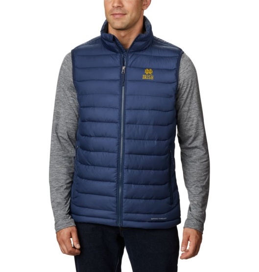 Columbia Collegiate Men's Vest Navy | 438-URSFLM