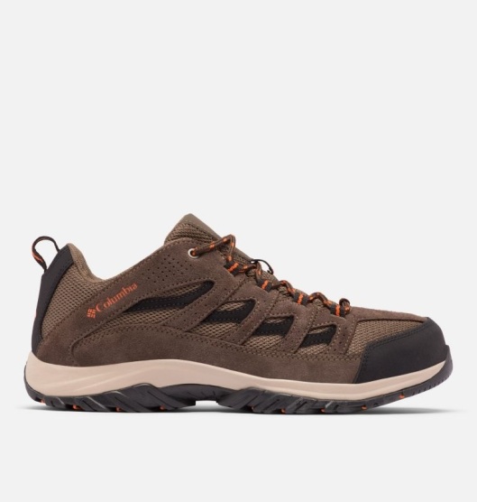 Columbia Crestwood Men's Hiking Shoes Brown | 302-SKLOUD