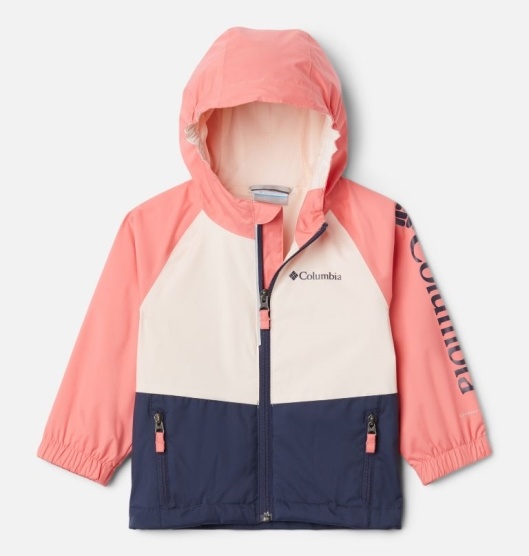 Columbia Dalby Springs Kids' Waterproof Jacket Blue White | 687-MCRKHS