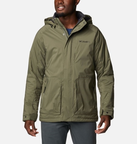 Columbia Dawn Watch Men's Insulated Jacket Green | 342-EMOHSL