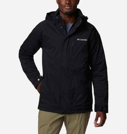 Columbia Dawn Watch Men's Insulated Jacket Black | 543-DVECAI