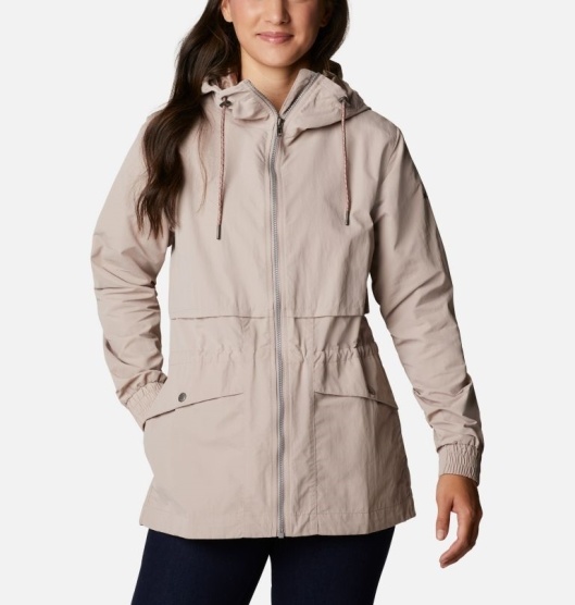 Columbia Day Trippin Women's Rain Jacket Pink | 794-QZIPWV