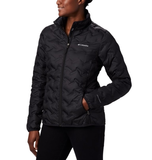 Columbia Delta Ridge Women's Down Jacket Black | 427-OPQYLH