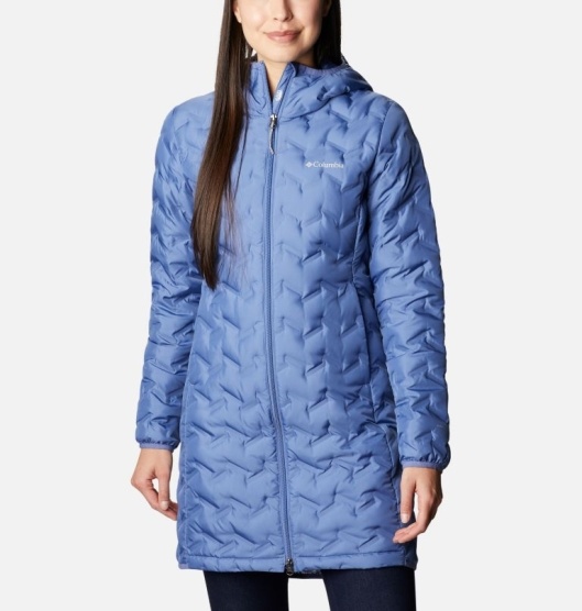 Columbia Delta Ridge Women's Down Jacket Blue | 537-BUWIAG