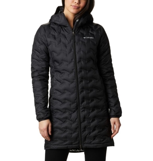 Columbia Delta Ridge Women's Down Jacket Black | 751-GJOUZB