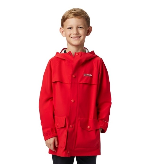 Columbia Disney Ibex Kids' Waterproof Jacket Red | 076-JDMLVI