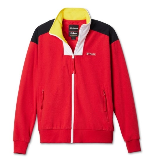 Columbia Disney Men's Fleece Jacket Red | 942-DLAYWG