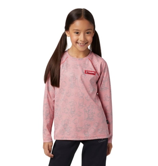 Columbia Disney Sun Deflector Kids' Shirts Red | 653-AWFILY