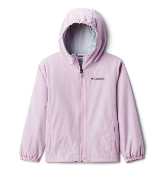 Columbia Double Trouble Kids' Windbreaker Pink | 386-WMZTES