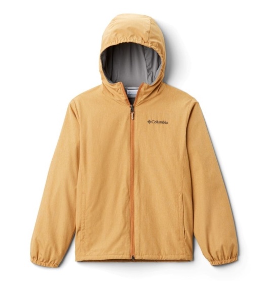 Columbia Double Trouble Kids' Windbreaker Yellow | 984-XPWOSZ