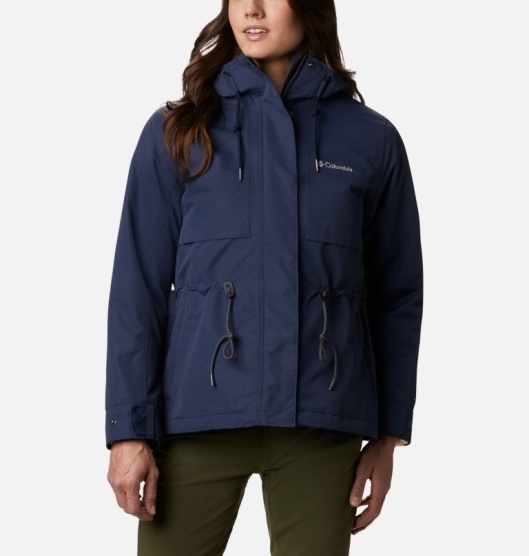 Columbia Drop Ridge Women's Interchange 3 In 1 Jacket Blue | 235-JDQZWY