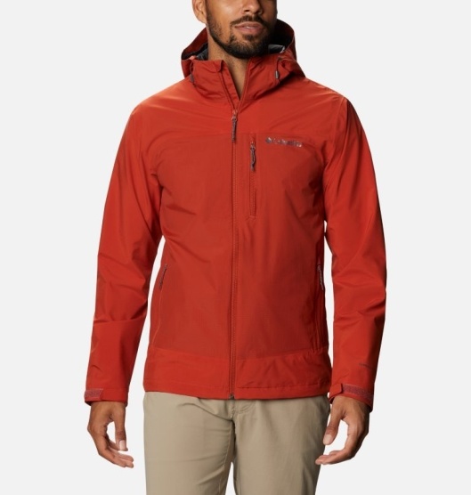 Columbia Elk Glen Men's Softshell Jacket Red | 730-UWVBYT