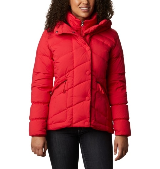 Columbia Ember Springs Women's Down Jacket Red | 486-AZTLNR