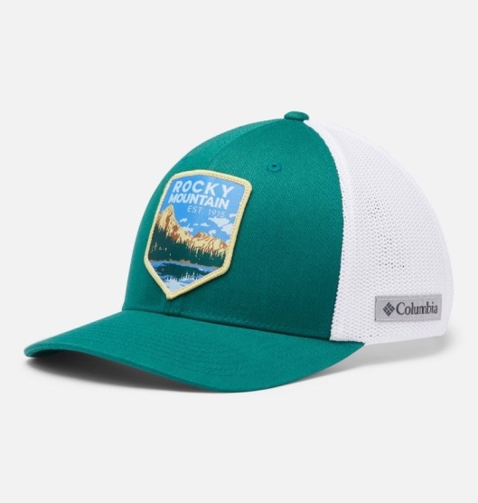 Columbia Epic Trek Baseball Cap Women's Hats Green | 857-NQSXFZ