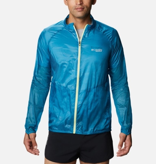 Columbia FKT II Men's Windbreaker Blue | 093-BFJOSM