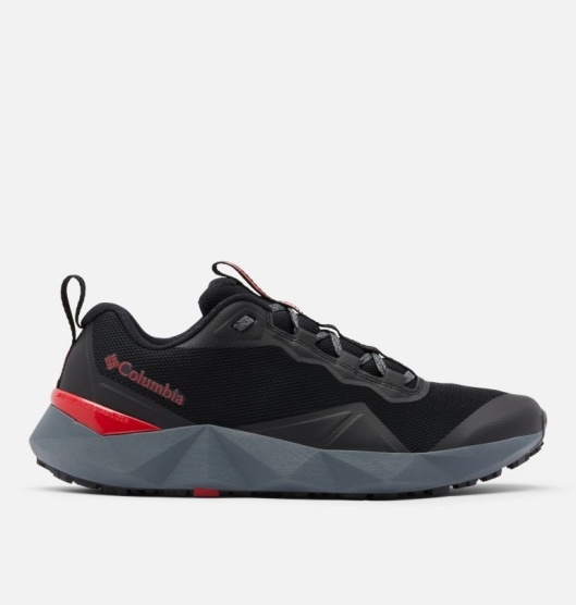 Columbia Facet 15 Men's Sneakers Black Red | 031-WFLUHB