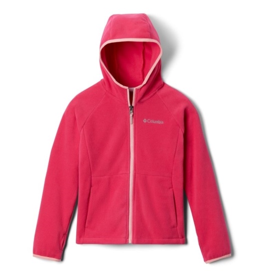 Columbia Fast Trek II Kids' Fleece Jacket Pink | 219-MQUSRF