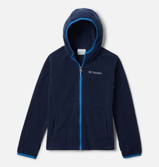 Columbia Fast Trek II Kids' Fleece Jacket Navy | 950-OLNHTD