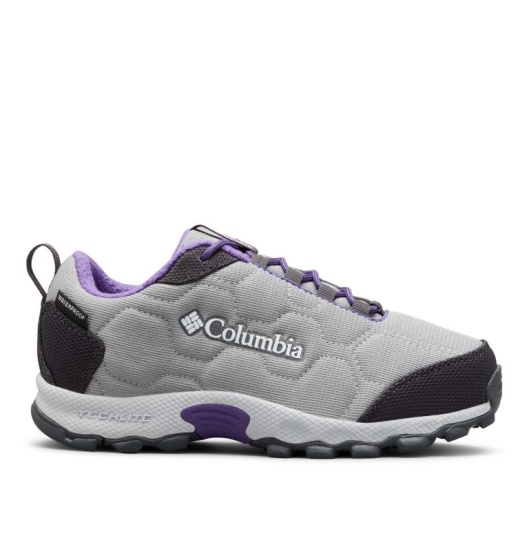 Columbia Firecamp Kids' Hiking Shoes Grey | 107-HKFIJW