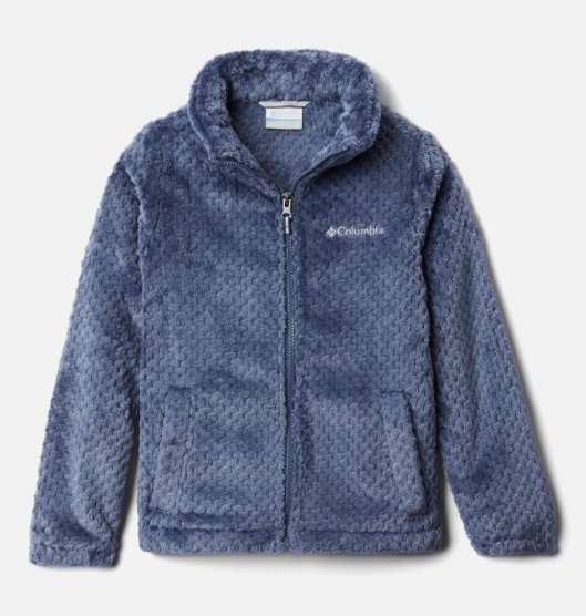 Columbia Fireside Sherpa Kids' Fleece Jacket Blue | 106-UYXAZN