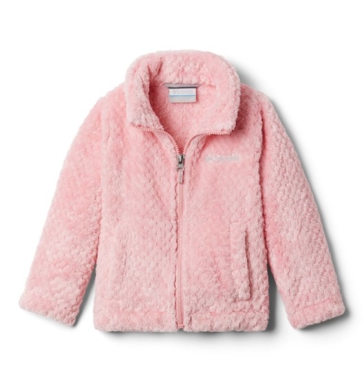 Columbia Fireside Sherpa Kids' Fleece Jacket Pink | 653-NKGMFC