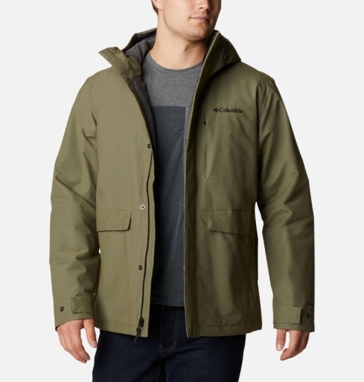 Columbia Firwood Men's Insulated Jacket Green | 412-BTOEKI