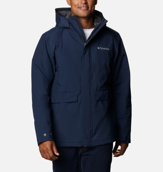 Columbia Firwood Men's Insulated Jacket Navy | 613-FNLBPU