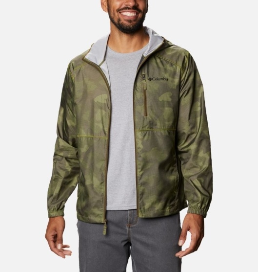 Columbia Flash Forward Men's Windbreaker Green | 182-UVGKQF