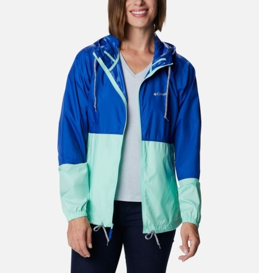 Columbia Flash Forward Women's Windbreaker Blue | 207-IASHXO