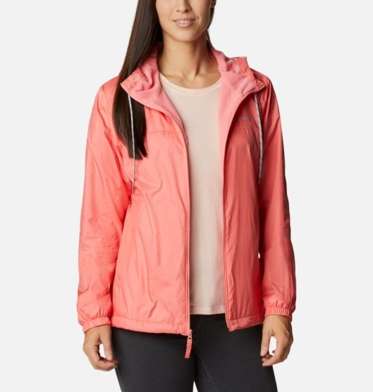 Columbia Flash Forward Women's Windbreaker Orange | 357-MIVFXE