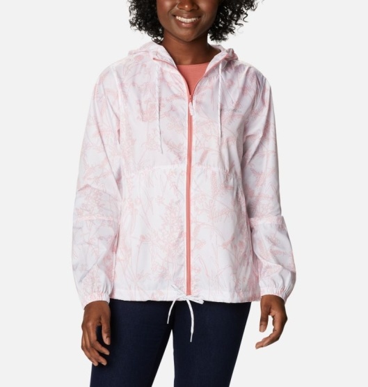 Columbia Flash Forward Women's Windbreaker White | 579-NJOHRY