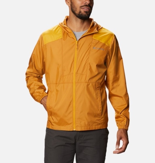 Columbia Flashback Men's Windbreaker Gold | 581-WBUSFQ