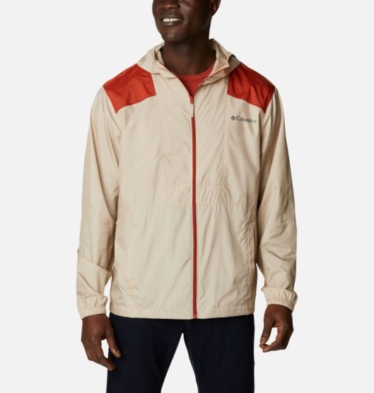 Columbia Flashback Men's Windbreaker Khaki | 586-ZJUGOS