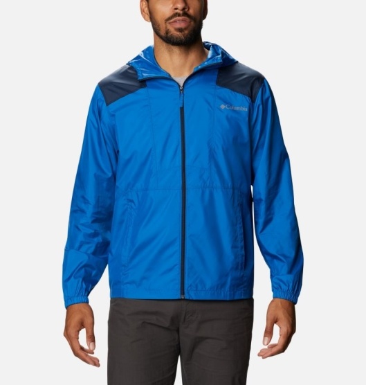 Columbia Flashback Men's Windbreaker Navy | 038-OHVAEC