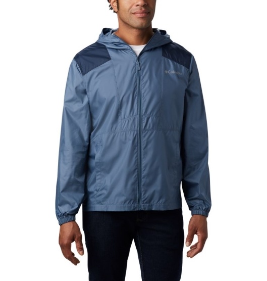 Columbia Flashback Men's Windbreaker Navy | 592-GKYTLI