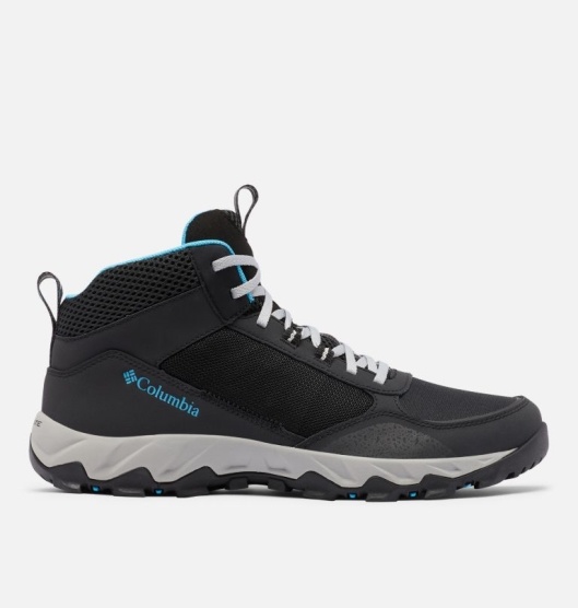 Columbia Flow Centre Men's Hiking Shoes Black Blue | 620-ZMFIEW