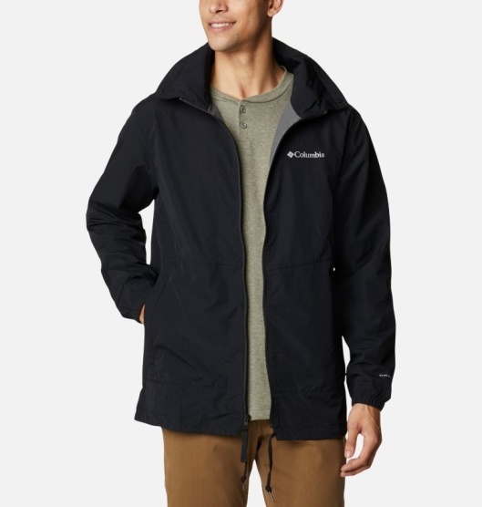 Columbia Garside Men's Windbreaker Black | 541-TYDXFO