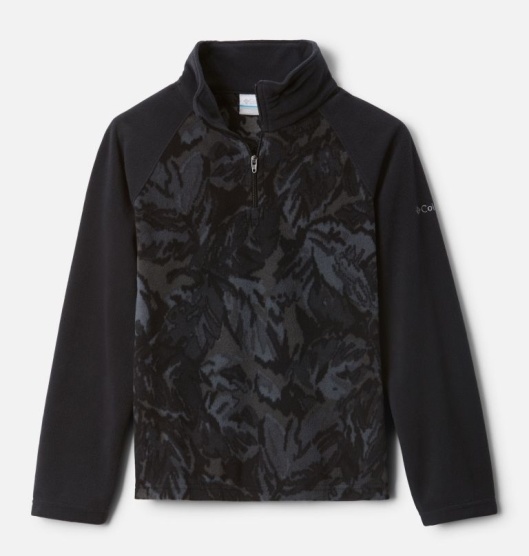 Columbia Glacial II Kids' Shirts Black | 165-MEYABS