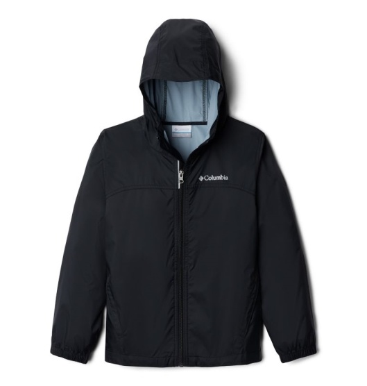 Columbia Glennaker Kids' Rain Jacket Black | 568-HFKRYP