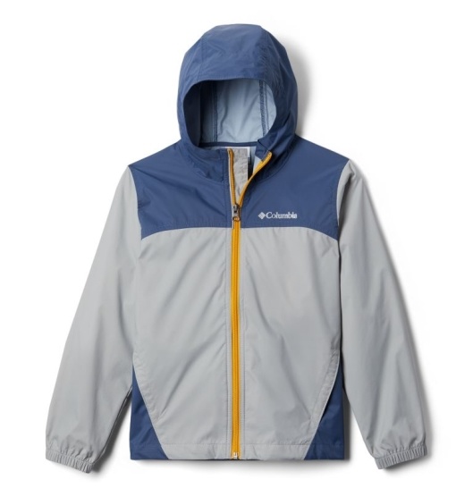 Columbia Glennaker Kids' Rain Jacket Grey | 341-JPWTDA