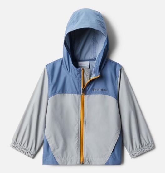 Columbia Glennaker Kids' Rain Jacket Grey Blue | 456-ABFPZY