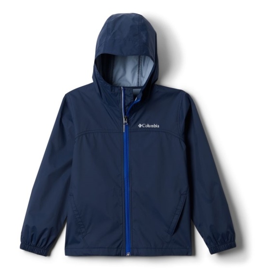 Columbia Glennaker Kids' Rain Jacket Navy | 436-DXGSTE