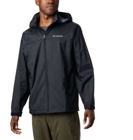 Columbia Glennaker Lake Men's Rain Jacket Black | 279-PLAHSW