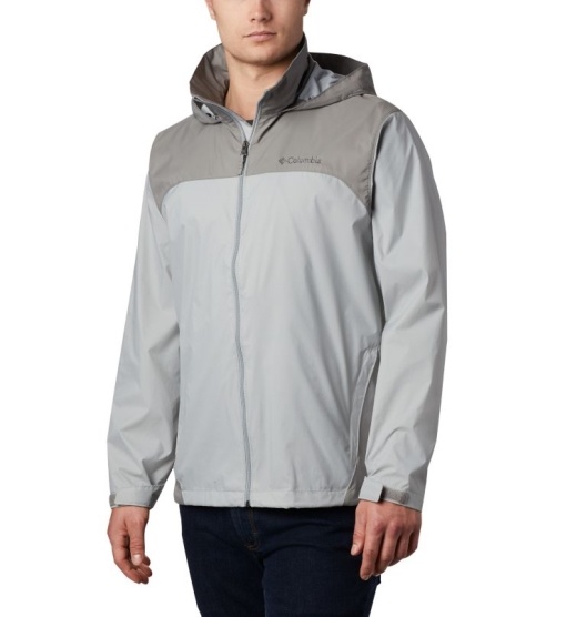 Columbia Glennaker Lake Men's Rain Jacket Grey | 954-LJBADT