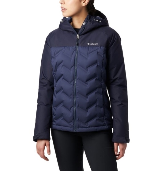 Columbia Grand Trek Women's Down Jacket Blue | 641-LNREMC